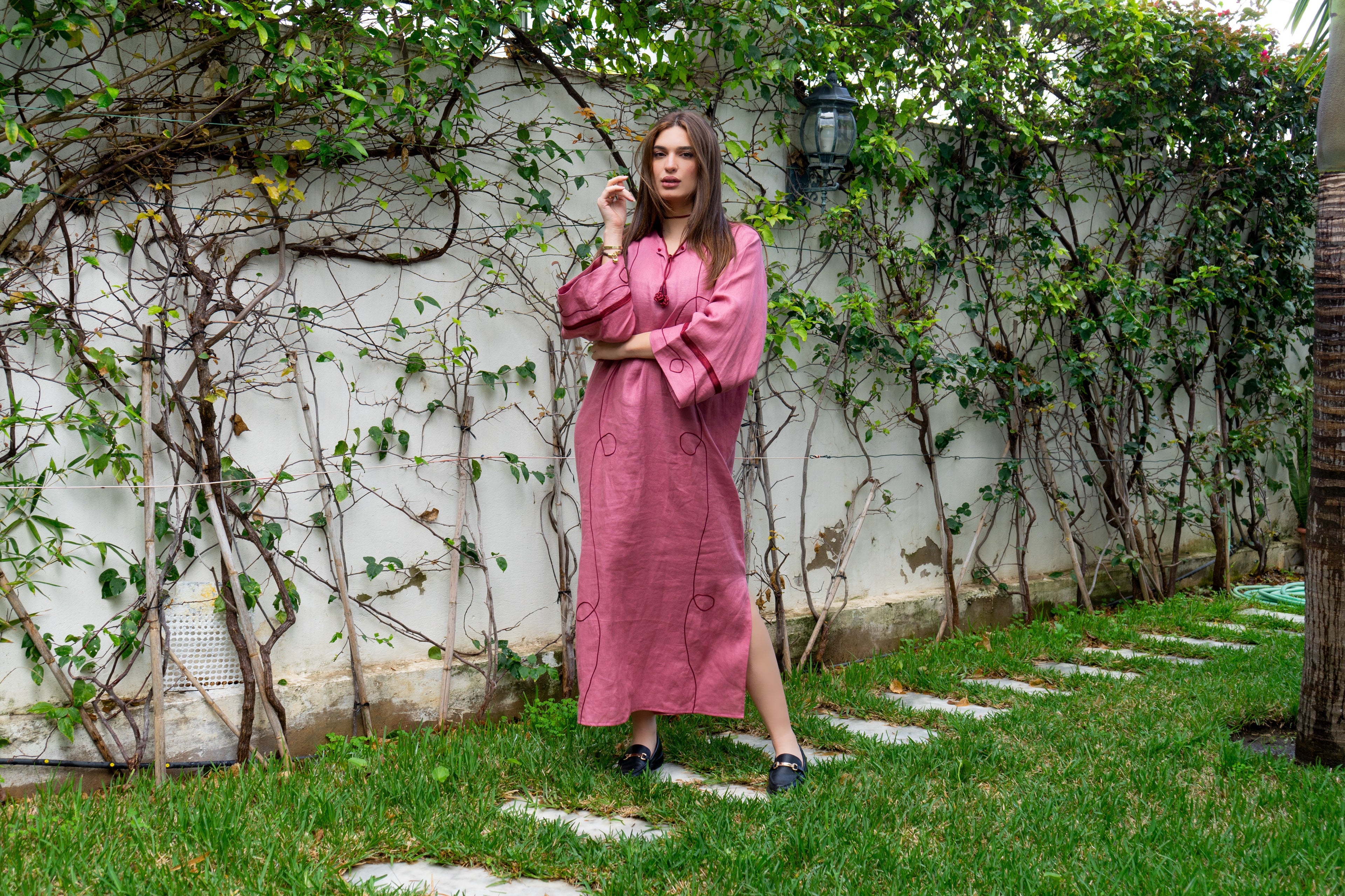 Gandoura ROSE NOMADE