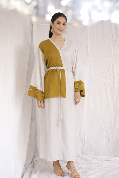 Color mix Kimono