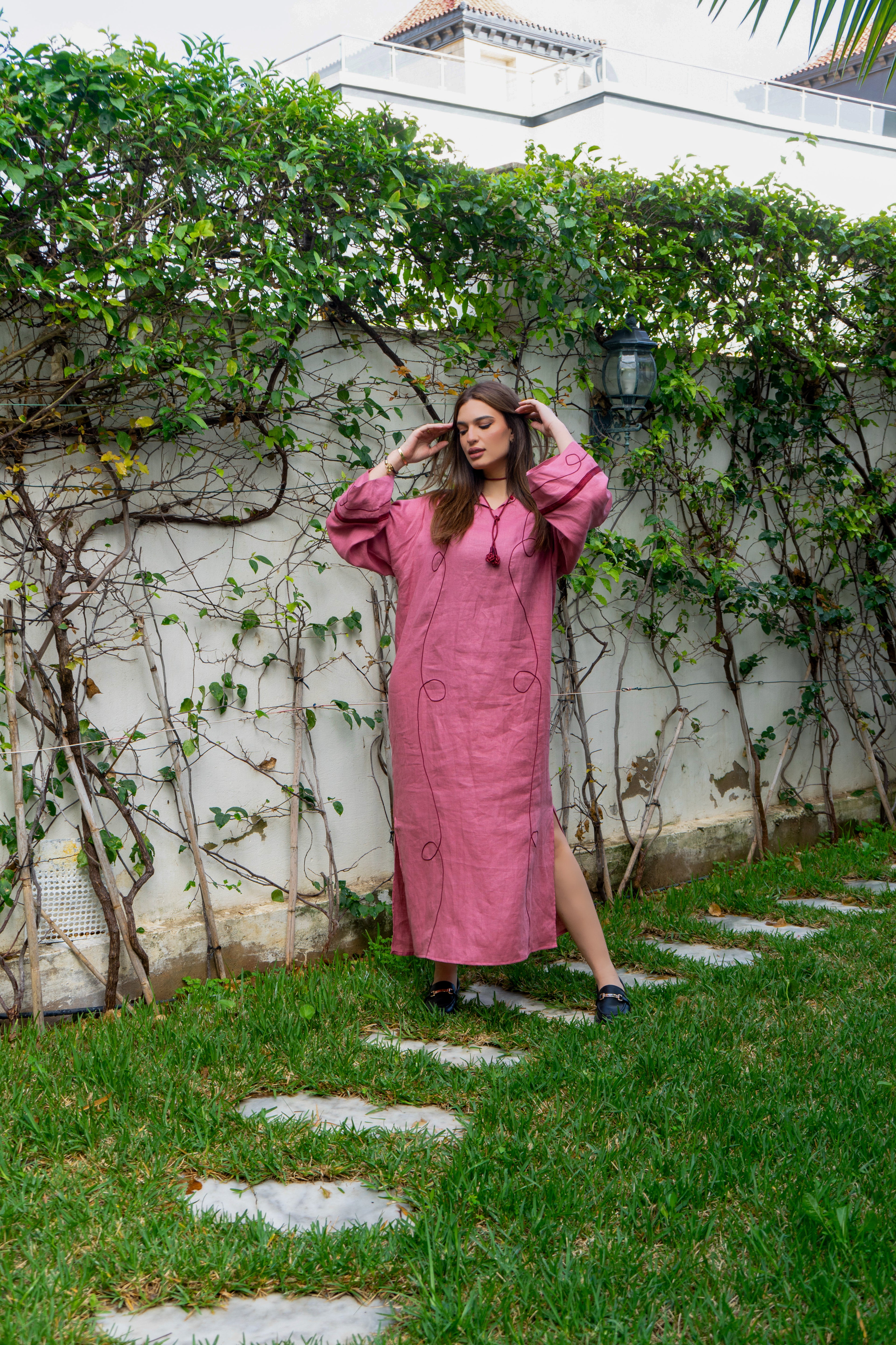 Gandoura ROSE NOMADE